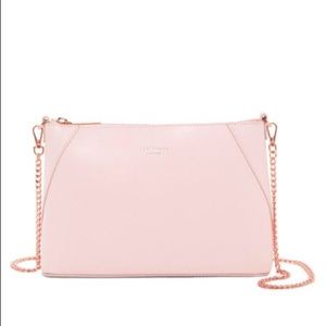 Pink Ted Baker Purse with rose gold strap